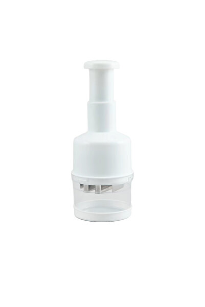 OEM Tocător manual de legume cu lamă în zig-zag pentru ceapă și usturoi, oțel inoxidabil și plastic