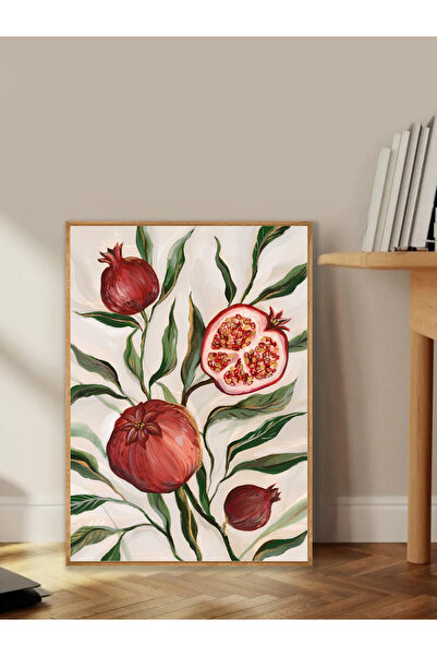 Tuba Decor Tablo dintr-o singură bucată cu rame din lemn pentru sufragerie, s...