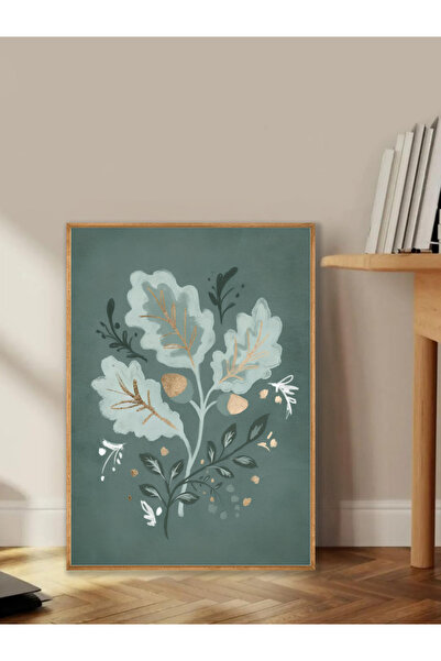 Tuba Decor Jednodijelni drveni stol sa ramom za dnevnu sobu, hodnik i kuhinju