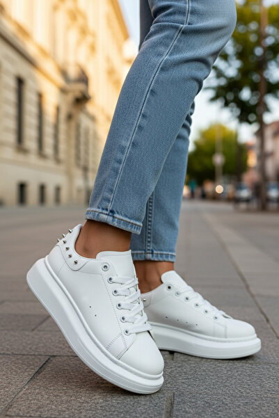 dehaine Adidasi din piele ecologica pentru femei, mQ - 6626A