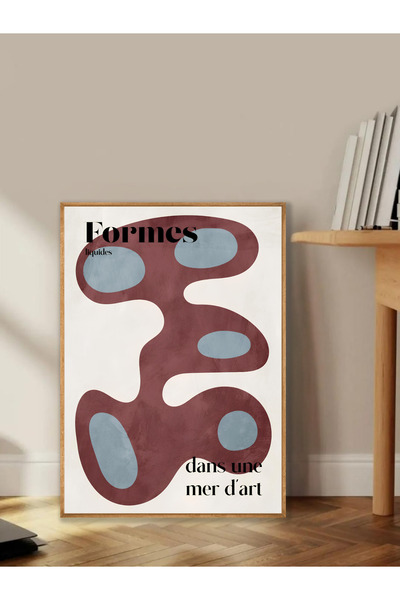 Tuba Decor Tablo dintr-o singură bucată cu rame din lemn pentru sufragerie, s...