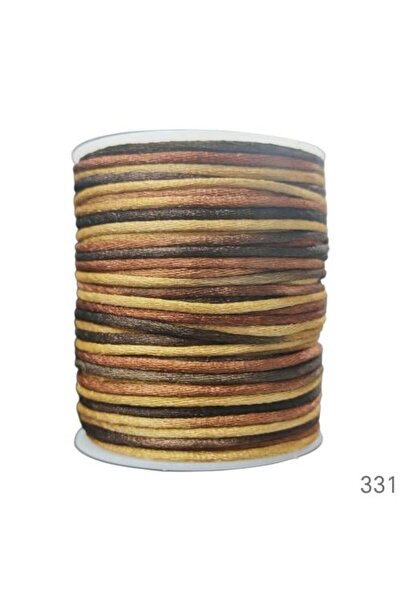 Unbrande خيوط قيطان ساتان سماكة 2 مل طول اللفة 45 متر | عدد 2 لفة | 231