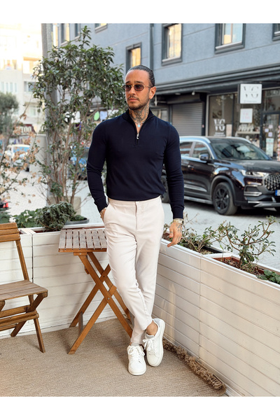 manch collection Φούτερ με φερμουάρ με ζιβάγκο