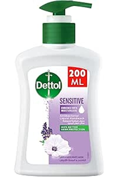 Dettol غسول اليدين للبشرة الحساسة برائحة اللافندر 200 مل