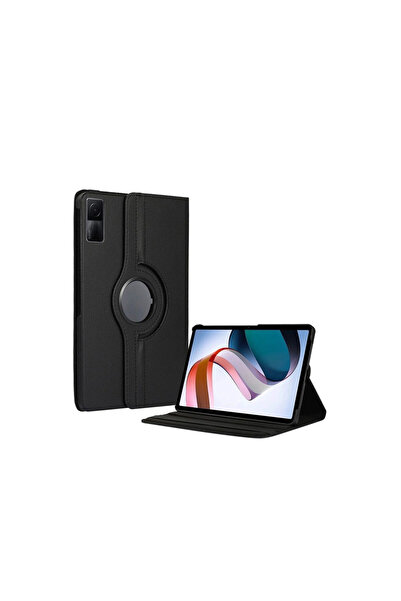 ceppark Newface Xiaomi Redmi Pad Se 4g Case 360 Tablet Leather Case - Black