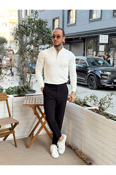 manch collection Φούτερ με φερμουάρ με ζιβάγκο