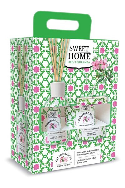 SUAREZ Sweet Home Gift Set Mediterranea Oleandro Rosa