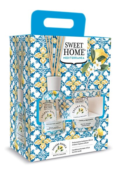 SUAREZ Sweet Home Gift Set Mediterranea Zagara Bianca