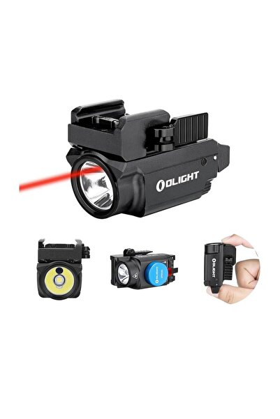 GÜMRÜK MARKET Olight Baldr Mini 600 Lümen Tabanca Feneri Yeşil lazer