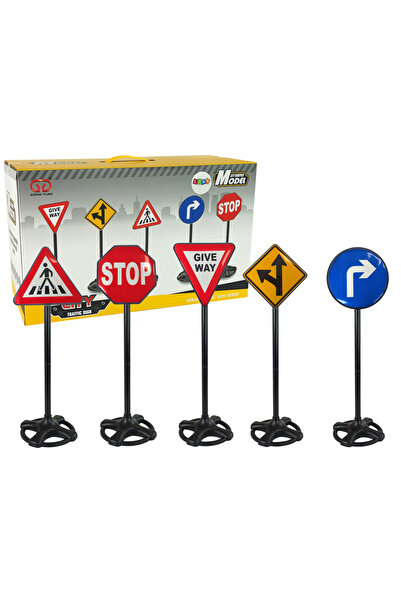 Bebelul Set mare semne de circulatie educative 82 cm