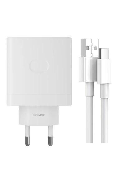 OPPO Reno Super Vooc 65w Hızlı Şarj Cihazı ( Adaptör + Kablo Set )