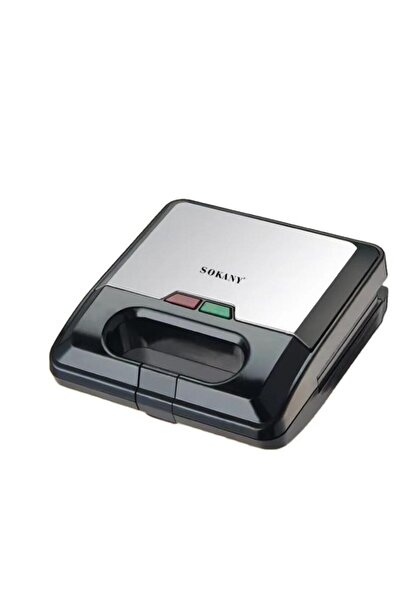 Tradeo SOKANY 3-in-1 Sandwich Maker KJ-303, Waffle Grill & Sandwich Press with Non-Stick Plates
