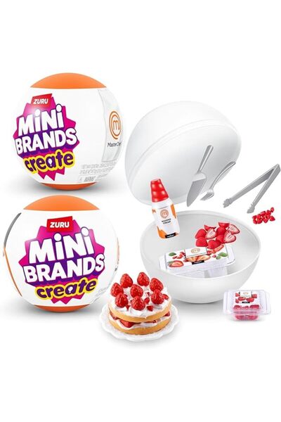 Zuru Mini Brands MasterChef Series 1 – Create and Collect 11 DIY Mini Dishes (2 sets)