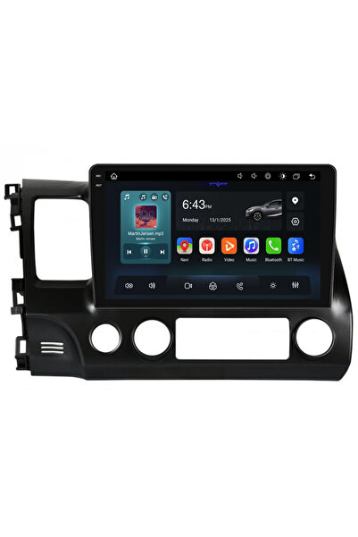 NavStore Dedicated Navigation Honda Civic VIII Sedan (2006-2011), 2K, 4Gb Ram, 64Gb Storage, Carplay