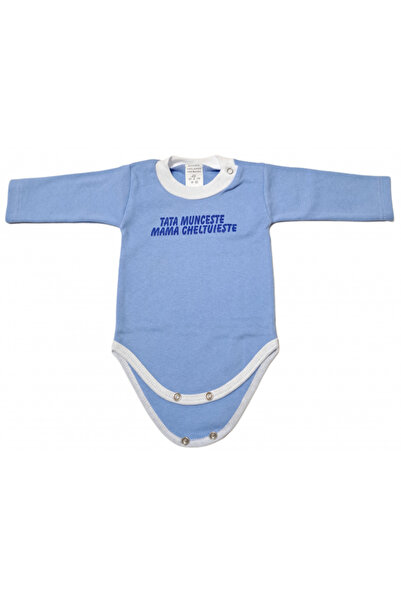 Bubu Kids Creations Body cu mânecă lungă pentru bebeluși - Fabricat în România