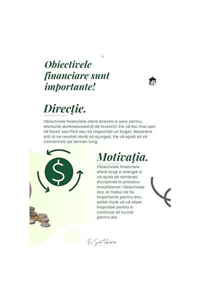 EuSuntIubire Financial Education Workbook -88 pages