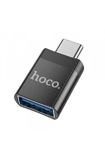 Hoco Adaptor OTG USB-C - USB-A UA17, Negru