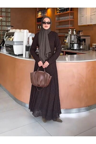 FUSHYA فستان دانتيل ذو حزام