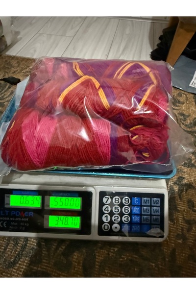 SÜSLÜTASARIM Himalaya örgü ipi (634 gram) ebruli