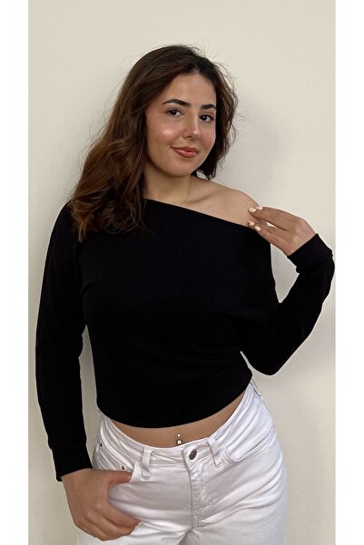 EmcyFiora بلوزة نسائية، قماش مودال، ياقة قارب (EmcyFiora)