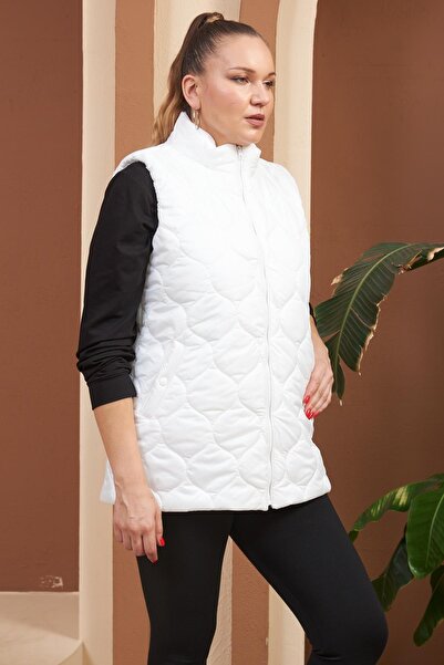 RMG Plus Size Quilted Vest