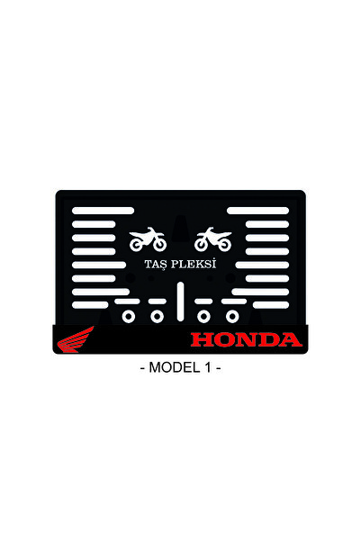 taş pleksi HONDA MOTORSİKLET UYUMLU LUX PLEKSİ PARLAK PLAKALIK