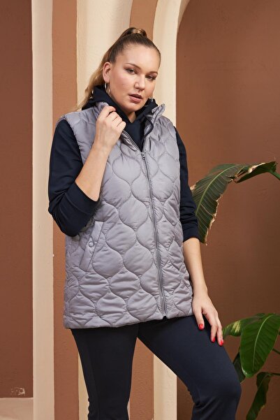 RMG Plus Size Quilted Vest