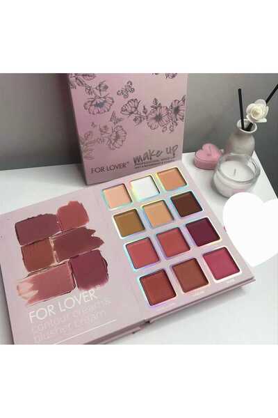 FOR LOVER باليت دفتر مكياج 4 طبقات