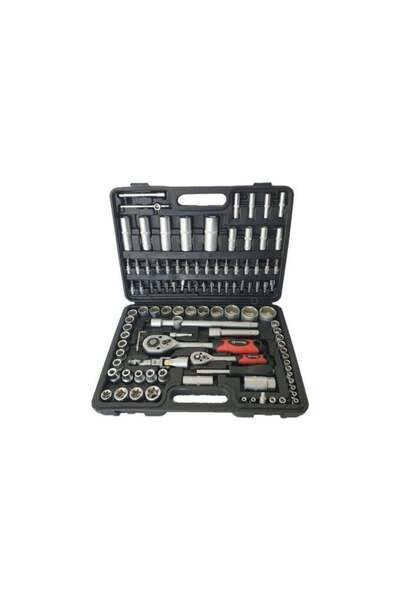 Campion CMP 1647 - Set de chei tubulare cu 108 piese 1/4" și 1/2", Cr-V