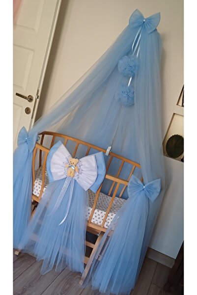 Mutlu Başlangıçlar مجموعة زينة سرير الأطفال، زينة المستشفى، مجموعة ناموسية كب...