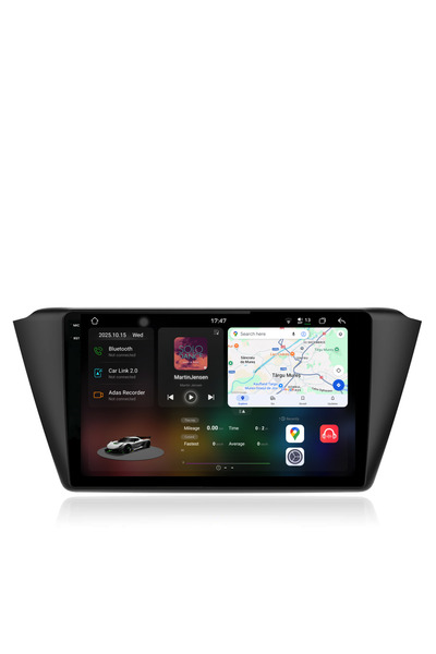NavStore Dedicated Navigation Skoda Fabia (2014-2019), 2K, 12Gb Ram, 256Gb Storage, Carplay