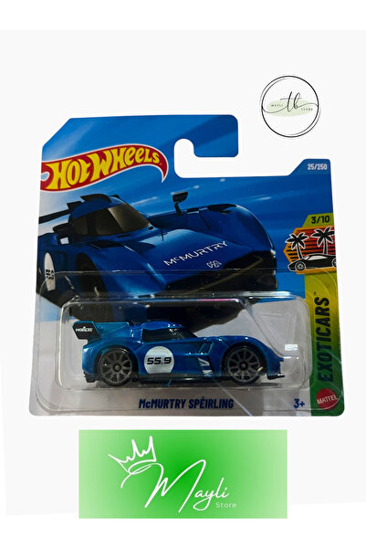 HOT WHEELS Exoticars McMurtry Speirling 1/64 ölçek 25/250 JJH81-N521 2026
