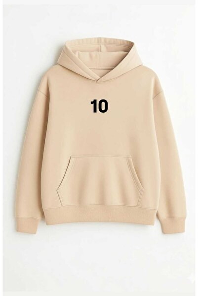 woonkey Unisex Hoodie Sweat Size 10 Printed Trend Model Inner Cotton 2026