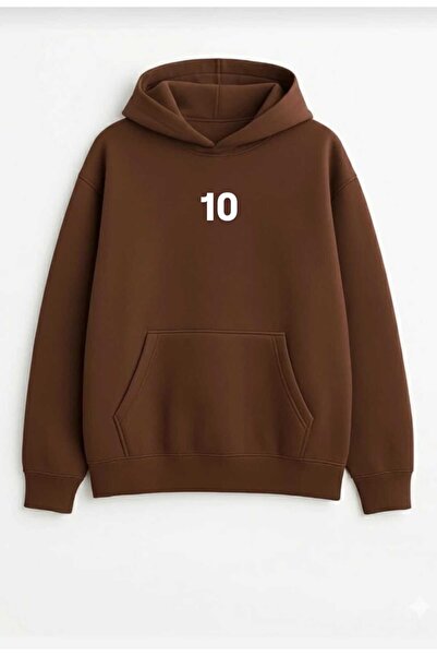 woonkey Unisex Hoodie Sweat Size 10 Printed Trend Model Inner Cotton 2026