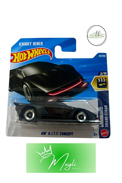 HOT WHEELS Screen Time Grand Ecran K.I.T.T. Concept 1/64 ölçek 28/250 JJH98-N521 2026