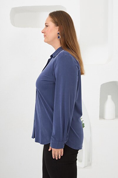 RMG Plus size modal fabric shirt