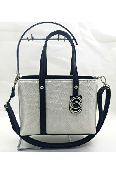 MAC&MOS Women's Cream Shoulder and Hair Bag