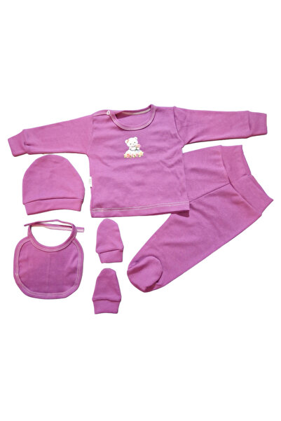 Bubu Kids Creations Costumas pentru bebeluși din 5 piese, fabricată în România