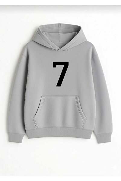 woonkey Unisex Hooded Sweatshirt Hoodie 7 Printed Inner Cotton 3 Thread Sweat Trend Model