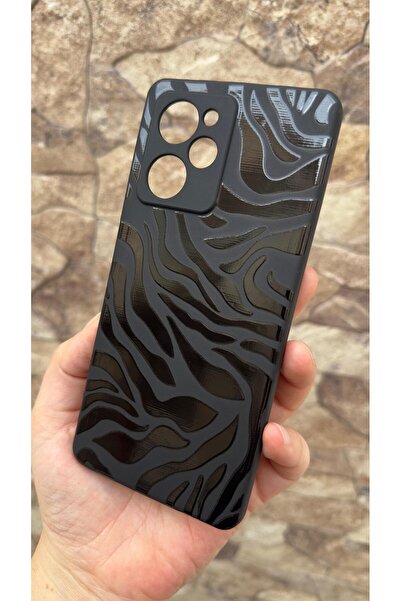 Vip Case Poco X5 Pro Compatible Zebra Patterned Silicone Shock-Absorbing Classic Protected Rubber Case 277