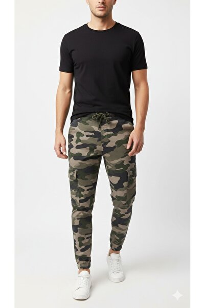 STITCH by MH Men's Camo Cargo Joggers