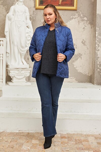 RMG Quilted plus size jacket
