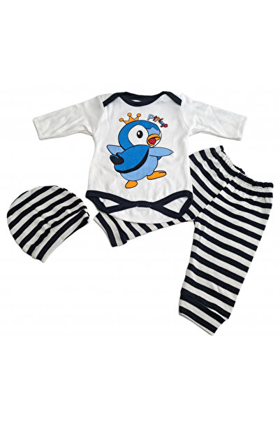 Pitikot 3-piece baby suit, made in Turkey