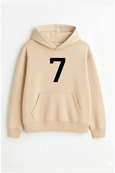 woonkey Unisex Hooded Sweatshirt Hoodie 7 Printed Inner Cotton 3 Thread Sweat Trend Model