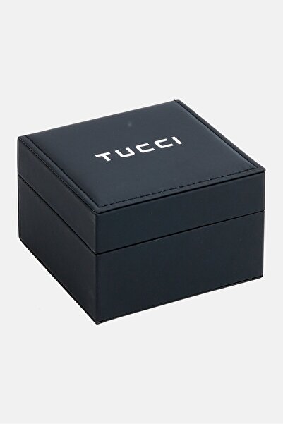 TUCCI Men TW0588 Stainless Steel Analog Watch 40 mm, Black