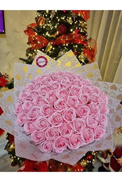 Store.sedas Buchet 55 trandafiri de sapun