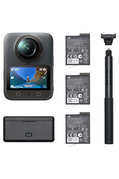 DJI Osmo 360 Adventure Combo, 1-Inch 360° Camera - Native 8K 360° Video, 4K/120fps