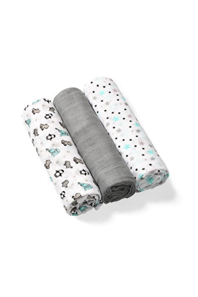 Babyono Set of 3 cotton and bamboo diapers Baby Ono, GRI 397/02