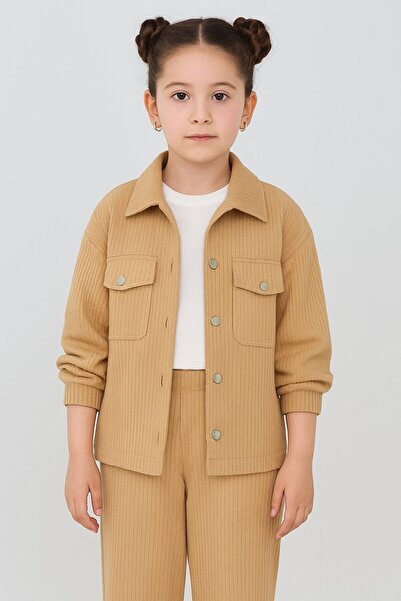 Yalçınoğlu Kids Girl's Reported Fabric Oversized Sets 5-13 Years Old I 2-Piece Set I New Season Colors I Stylish Model