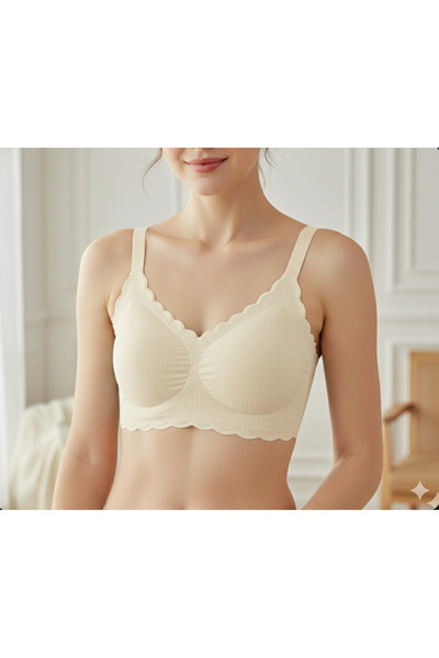 R.Y LINGERI Laser Cut Ghost Bra Lightweight Soft Comfortable and Have Excelle...